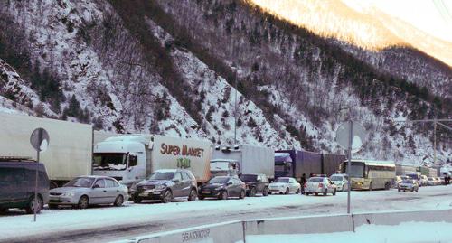 Военно-Грузинская дорога. Фото Эммы Марзоевой для "Кавказского узла"