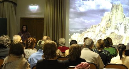 Лекция по истории Урарту, фото Гор Алексанян для "Кавказского узла".