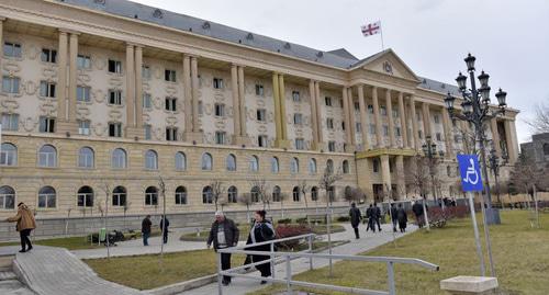 Тбилисский городской суд. Фото: Mzia Saganelidze (RFE/RL)