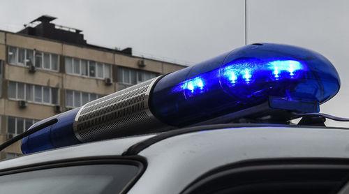 Сигнальные огни на автомобиле ДПС.  Фото Елены Синеок, Юга.ру https://www.yuga.ru/news/438749/
