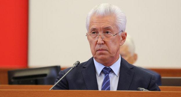 Глава Дагестана Владимир Васильев. Фото http://president.e-dag.ru/novosti/v-centre-vnimaniya/vladimir-vasilev-utverzhden-v-dolzhnosti-glavy-dagestana