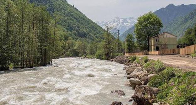 Горная река в Грузии. Фото http://energy.gov.ge/ 