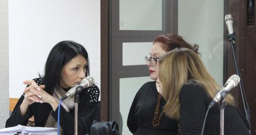 Во время заседания суда. Фото Эммы Марзоевой для "Кавказского узла"
