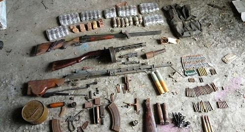 Оружие и боеприпасы. Фото: Пресс-служба Государственная телерадиокомпания ДОНТРhttp://dontr.ru