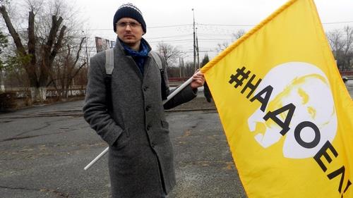 Роман Зайцев. Волгоград, 17 марта 2019 года. Фото Татьяны Филимоновой для "Кавказского узла".