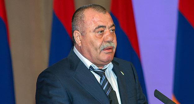 Манвел Григорян. Фото: © Пресс-служба Union of "Yerkrapah" official site
