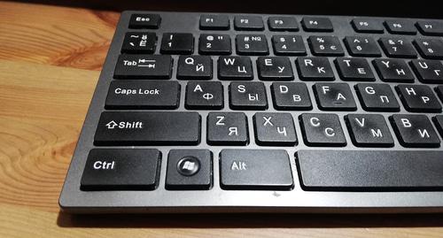 Клавиатура компьютера. Фото Нины Туманвоой для "Кавказского узла" Клавиатура компьютера. Фото Нины Туманвоой для "Кавказского узла"