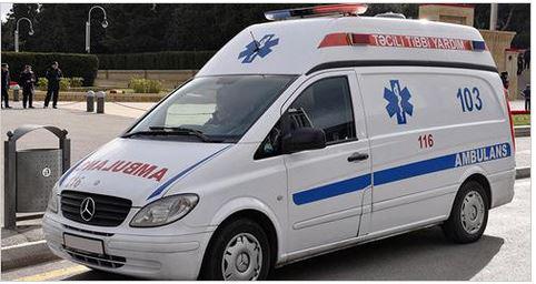  Машина скорой помощи. Фото: Sputnik / Murad Orujov https://ru.sputnik.az/life/20160201/403564514.html
