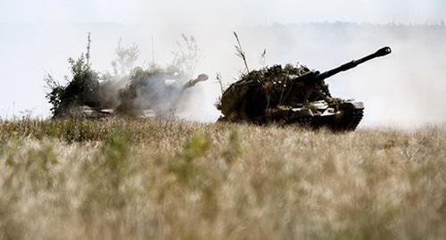 Военные маневры в горах Карачаево-Черкесии. Фото: Пресс-служба Южного военного округа Военные маневры в горах Карачаево-Черкесии. Фото: Пресс-служба Южного военного округа