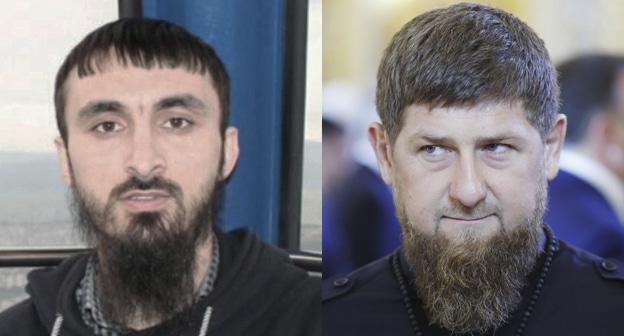 Тумсо Абдурахманов (слева) и Рамзан Кадыров. Коллаж "Кавказского узла". Скриншот 
VAY FOND https://www.youtube.com/watch? Фото v=eenVKHAjiqASputnik/Mikhail Metzel/Pool