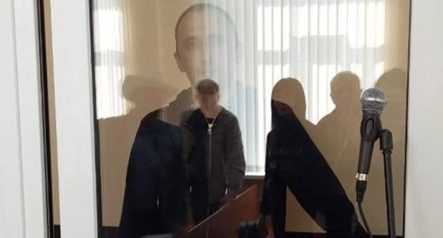 Михаил Савостин на заседании 25 апреля в Минераловодском городском суде. Фото корреспондента "Кавказского узла" Михаил Савостин на заседании 25 апреля в Минераловодском городском суде. Фото корреспондента "Кавказского узла"