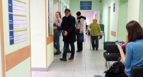 Поликлиника. Фото Нины Тумановой для "Кавказского узла" 