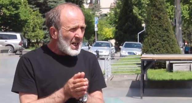 Малхаз Мачаликашвили. скриншот  видео канала "Кавказ.Реалии"
https://www.youtube.com/watch?v=Iv5tQwBZMwc