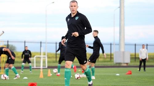 Футболисты «Ахмата» на тренировке перед матчем с ЦСКА 16 мая 2019 года. Источник: пресс-служба ФК «Ахмат» http://fc-akhmat.ru/gallery