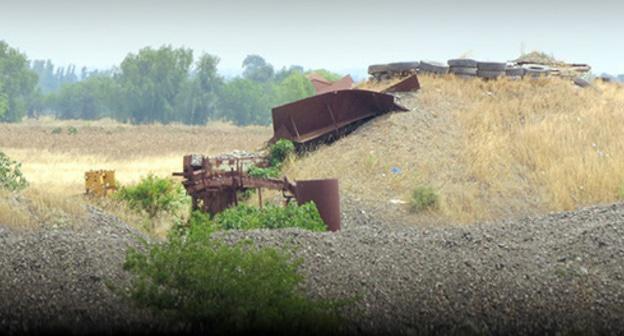 Азербайджанские позиции на линии соприкосновения в Нагорном Карабахе. Фото Алвард Григорян для "Кавказского узла"
