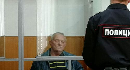 Владимир Моргунов в зале Рособлсуда. 9 октября 2019 года. Фото Валерия Люгаева для "Кавказского узла" Владимир Моргунов в зале Рособлсуда. 9 октября 2019 года. Фото Валерия Люгаева для "Кавказского узла"