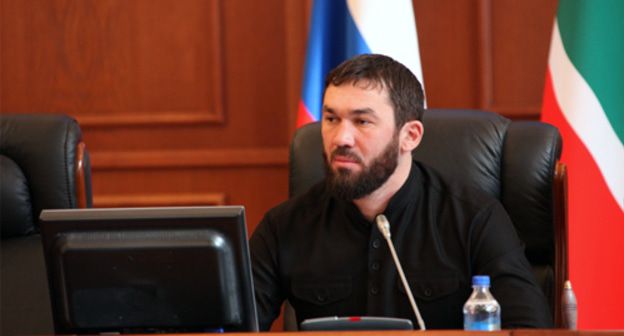 Председатель Парламента Чеченской Республики Магомед Даудов. Фото: пресс-служба Главы и Правительства Чеченской Республики http://chechnya.gov.ru