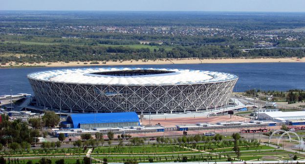 Стадион "Волгоград-Арена". Фото Вячеслава Ященко для "Кавказского узла"