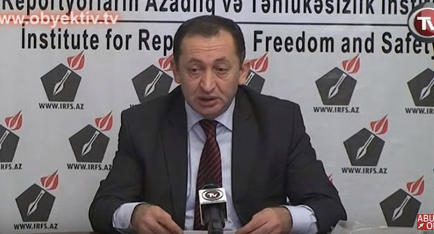 Алиаббас Рустамов. Фото: Скриншот видео Obyektiv Tv https://www.youtube.com/watch?v=fKABPKhkGHc