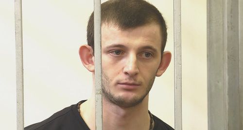 Осужденный Хачатур Григорян в зале суда. Фото Светланы Кравченко для "Кавказского узла" Осужденный Хачатур Григорян в зале суда. Фото Светланы Кравченко для "Кавказского узла"