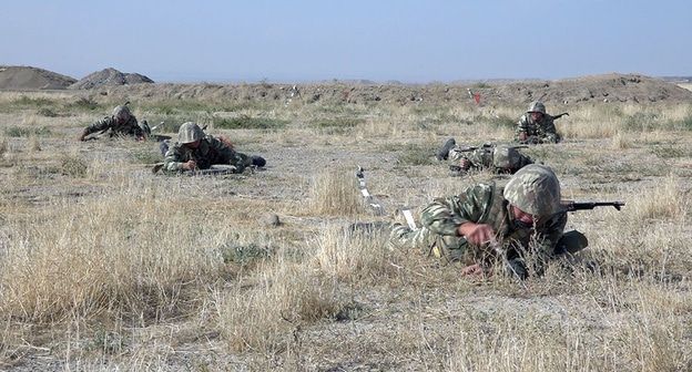 Азербайджанские солдаты. Фото: пресс-служба Минобороны Азербайджана. https://mod.gov.az