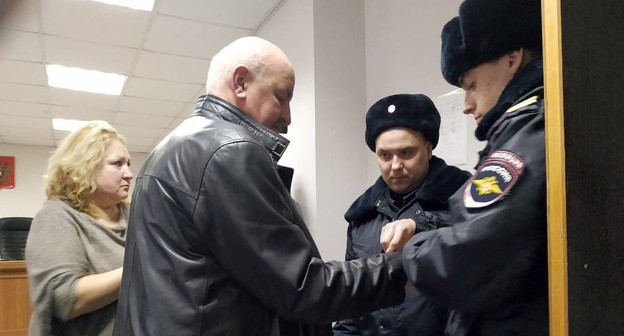 Доронин в суде. Фото объединенной пресс-службы судов Волгоградской области
