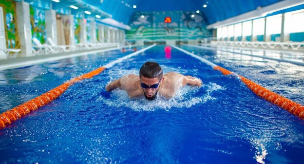 Бассейн "Анжи Арены". Фото с сайта бассейна, https://anji-arena.ru/spa-tsentr-arena.html