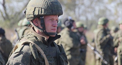 Военнослужащие мотострелковых подразделений во время учения. Фото: Минобороны РФ https://function.mil.ru/