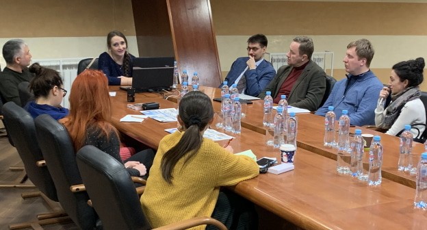 Участники семинара "Гендер на Северном Кавказе". Фото Олега Краснова для "Кавказского узла".