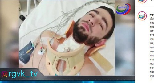 Уроженец Дагестана Пайзутдин Алиев, который сломал шею на соревнованиях в Санкт-Петербурге. Скриншот со страницы Instagram https://www.instagram.com/p/B8guq8PABvX/ Уроженец Дагестана Пайзутдин Алиев, который сломал шею на соревнованиях в Санкт-Петербурге. Скриншот со страницы Instagram https://www.instagram.com/p/B8guq8PABvX/