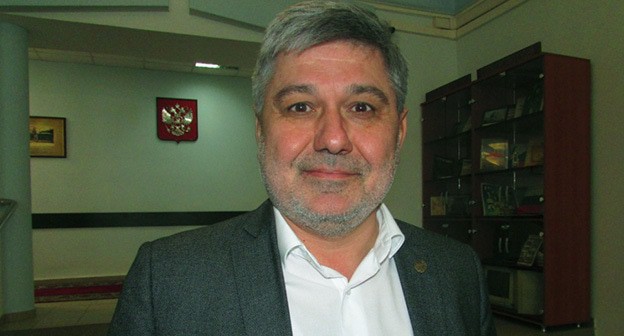 Виталий Зубенко, адвокат Хасана Кациева. Фото Вячеслава Ященко для "Кавказского узла"