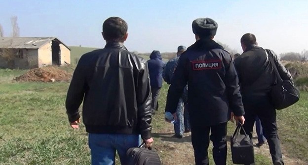 Спецоперация близ Баксана. Фото: http://nac.gov.ru/