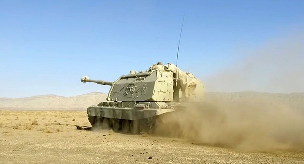 Военная техника азербайджанской армии. Фото пресс-службы МО Азербайджана
