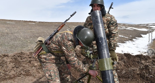 Армянские военные. Фото пресс-службы Минобороны Армении, http://www.mil.am