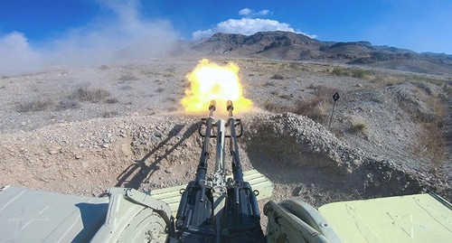 Стрельбы в азербайджанской армии. Фото пресс-службы МО Азербайджана
