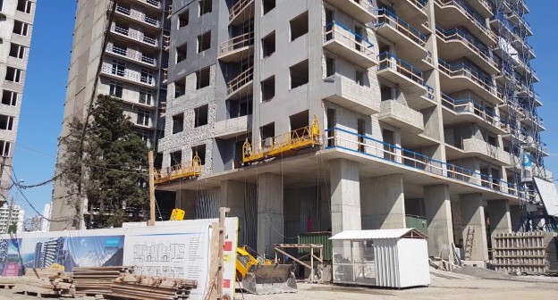 Новостройка в Батуми. скриншот видео канала 
Недвижимость 1st Batumi, https://www.youtube.com/watch?v=xeZFePY-ZPM