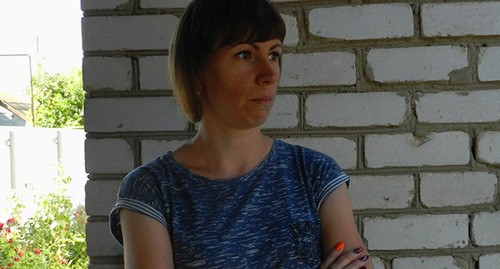 Дочь пенсионеров Анастасия. Фото Татьяны Филимоновой для "Кавказского узла"