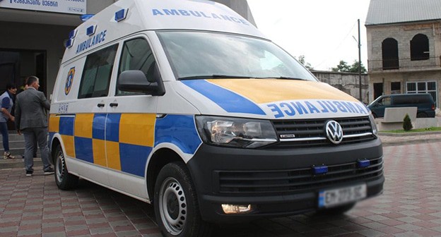 Машина скорой помощи. Фото: страница в Facebook Kobuleti Municipality / FB

