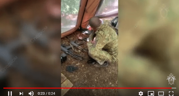 Скриншот кадра видео на Youtube-канале Следственного комитета России. https://www.youtube.com/watch?v=C6gFQ506qrA&feature=youtu.be