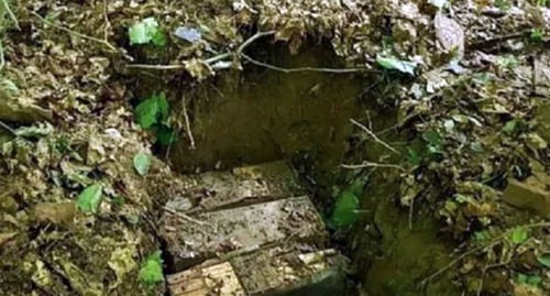 Тайник с патронами времен Великой Отечественной войны.  Фото: пресс-служба МВД по Адыгее