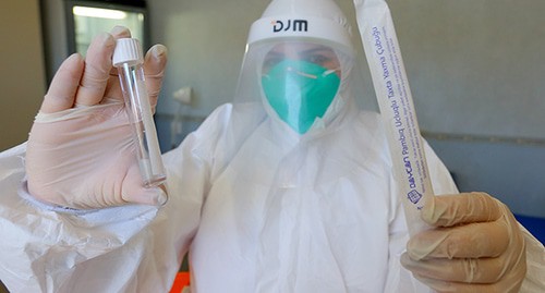 Медицинский работник. Фото Азиза Каримова для "Кавказского узла" Медицинский работник. Фото Азиза Каримова для "Кавказского узла"