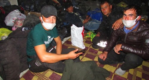 Мигранты из Узбекистана. Фото Вячеслава Ященко для "Кавказского узла"