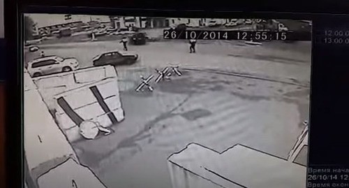 На месте ДТП. 26 октября 2014 г. Стоп-кадр видео https://www.youtube.com/watch?v=5oAur-NixCA&feature=emb_logo