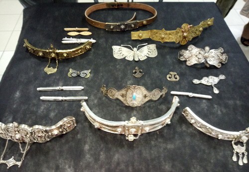 Экспонаты выставки предметов адыгской старины в Нальчике 25 апреля 2021 года. Фото Людмилы Маратовой для «Кавказского узла»