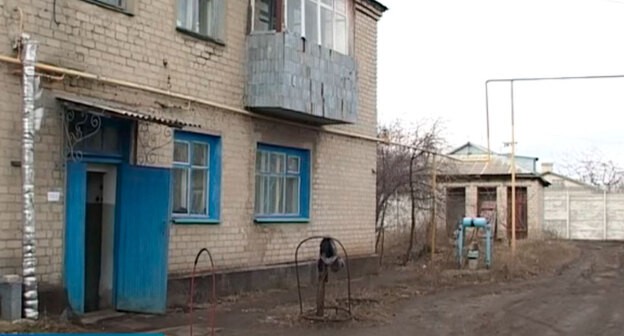 Дом в Чертково. Кадр видео ДОН 24https://www.youtube.com/watch?v=6z1vIlAgLi4&t=80s 