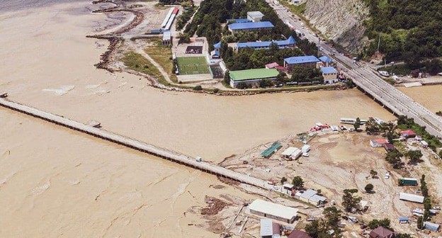 Наводнение в Туапсинском районе 05.07.2021. Фото из инстаграма газеты «Туапсинские вести», instagram.com/tuapse.vesti/

