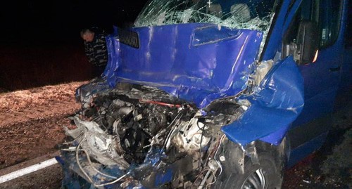 Последствия ДТП в Ставропольском крае. Фото: пресс-служба ГИБДД СК

