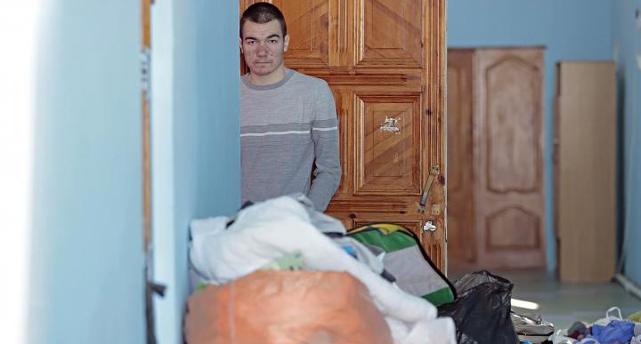 Пункт временного размещения. Фото: Виктория Корнеева / don24.ru / АО «Дон-медиа» ©
