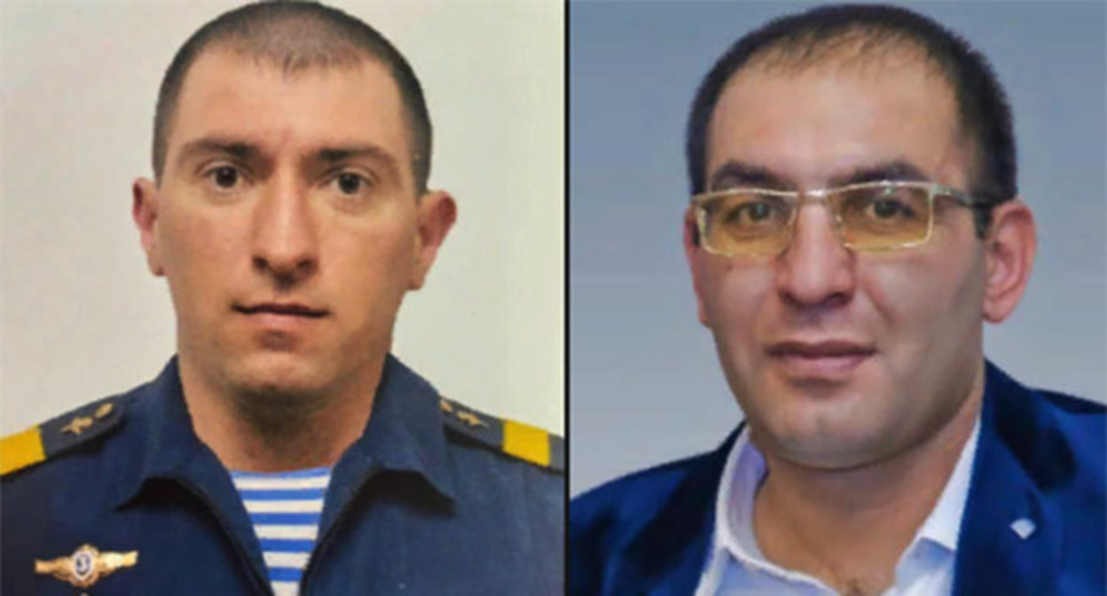 Илья Покусаев (слева) и Гарегин Саргсян. Скриншот https://t.me/maikop_adm/2012&single Илья Покусаев (слева) и Гарегин Саргсян. Скриншот https://t.me/maikop_adm/2012&single