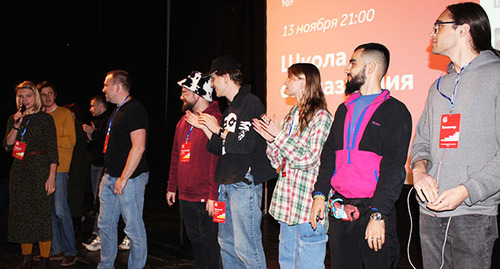 Участники фестиваля. Ереван, 13 ноября 2022 г. Фото Тиграна Петросяна для "Кавказского узла"